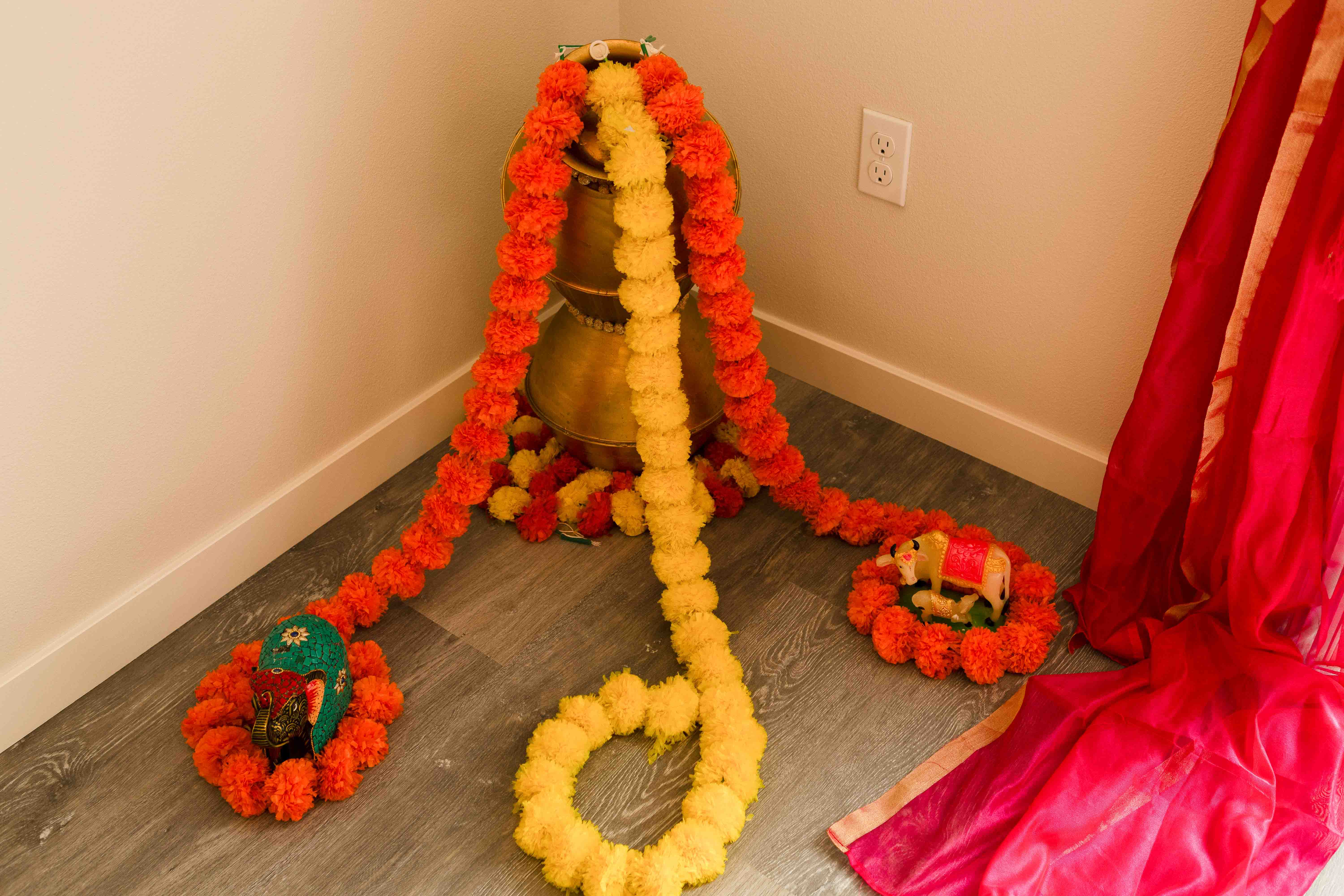 Indian Festive Table Setup
